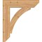 Ekena Millwork Thorton Slat Smooth Bracket, Western Red Cedar, 5 1/2"W x 28"D x 32"H BKT06X28X32THR06SWR - alternate 2
